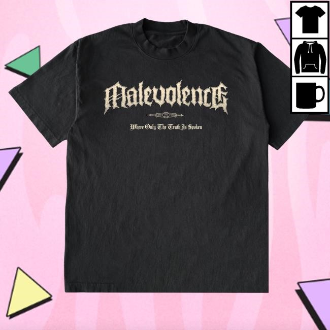 Official Mlvltd Music Merch Malevolence Where Only The Truth Is Spoken Zip Hoodie - Tee Shop Pro