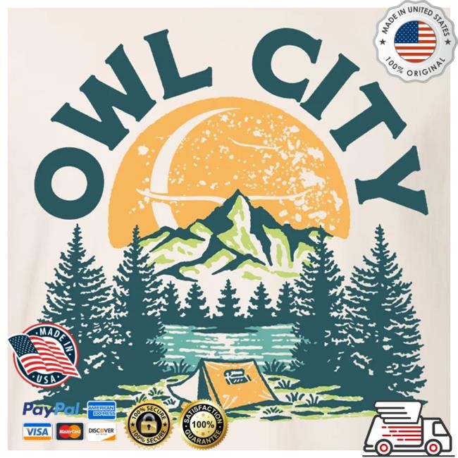 Owl City Music Merch Owl City Camp Owl City Hoodie Sweatshirt - Tee Shop Pro