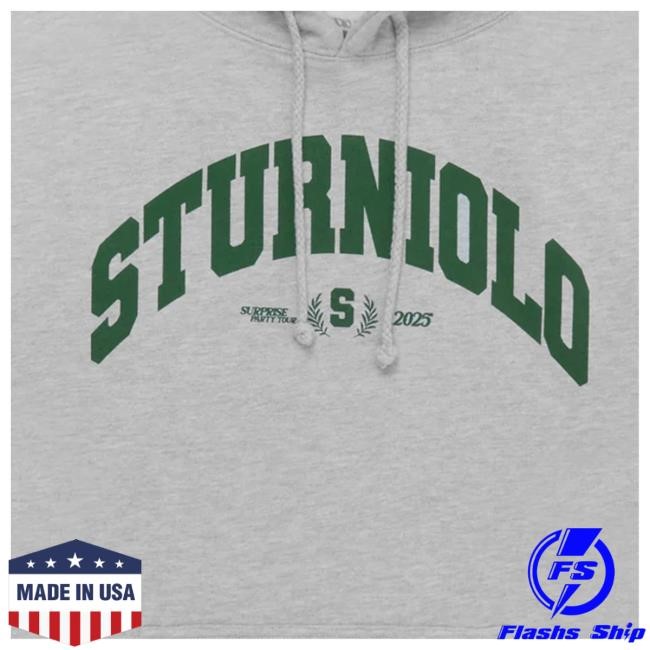 Sturniolo Clothing Merch Official Sturniolo Surprise Party Collegiate T-Shirt  Hoodie  Tank Top  Sweater And Long Sleeve T-Shirt Heather Gray - Tee Shop Pro