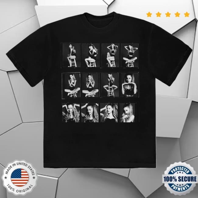 Official Ariana Grande Merch My Everything Tenth Anniversary Photo Reel T-Shirt - Tee Shop Pro