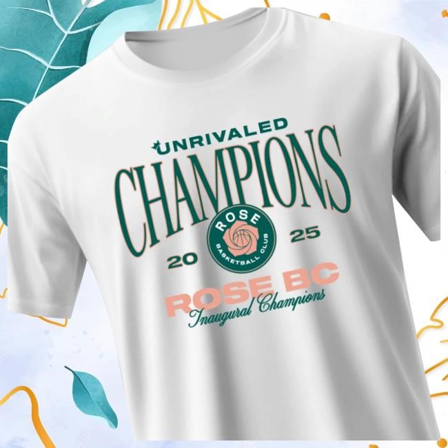 Official Rose Championship White T Shirts - Tee Shop Pro