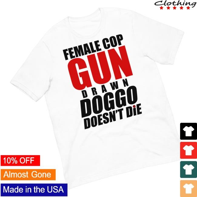 Podawful Softwear Merch Female Cop White Shirts - Tee Shop Pro