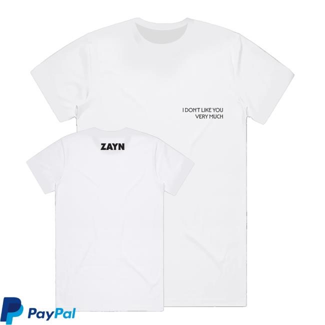 Inzayn Merch Shop Store Official I Don't Like You Shirt - Tee Shop Pro