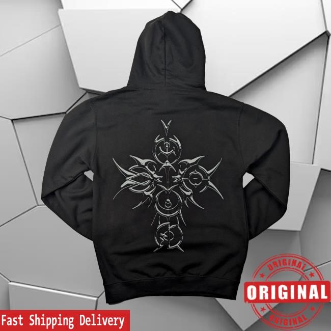 Ashen Chimera Cross Black Hooded Sweatshirt Ashen Merch Store Chimera Cross Black - Tee Shop Pro