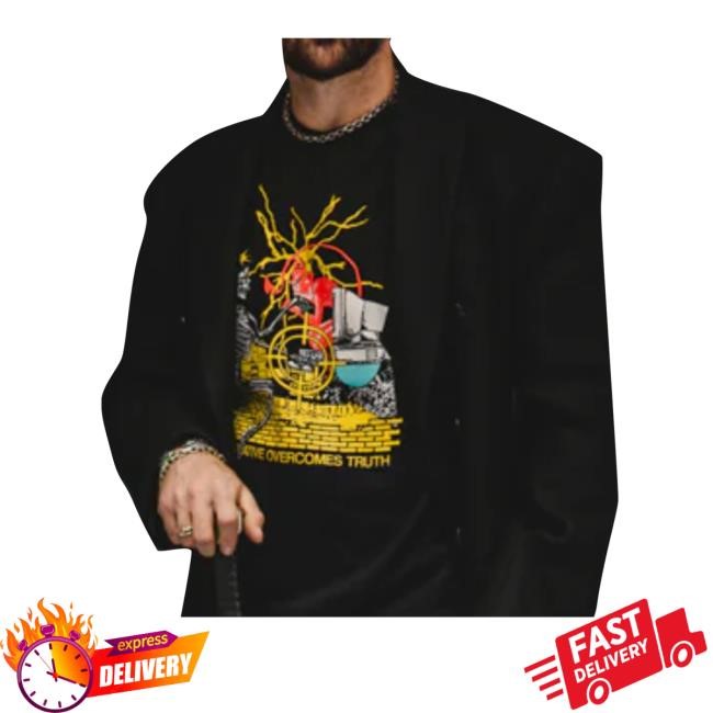 Ideologie Merch Store Shop Narrative Overcomes Truth Long Sleeve T Shirt - Tee Shop Pro