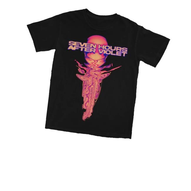 Sumerianrecords Merch Seven Hours After Violet Face Melt Hoodie Sweatshirt - Tee Shop Pro