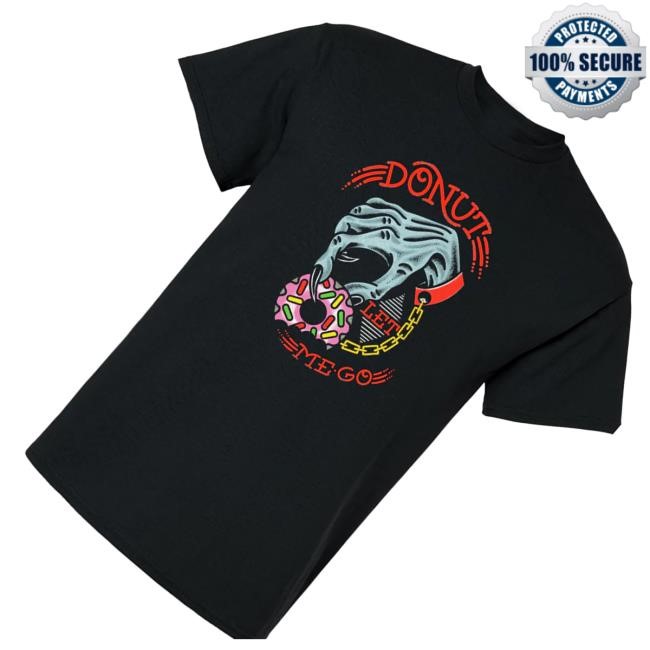 Official A Good Cult Merch Donut Let Me Go Crewneck Sweatshirt - Tee Shop Pro