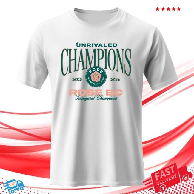 Official Rose Championship White T Shirts - Tee Shop Pro