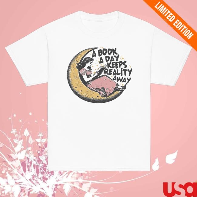 Trending Girlgang Merch A Book A Day Reality Away Baby Long Sleeve Shirt - Tee Shop Pro