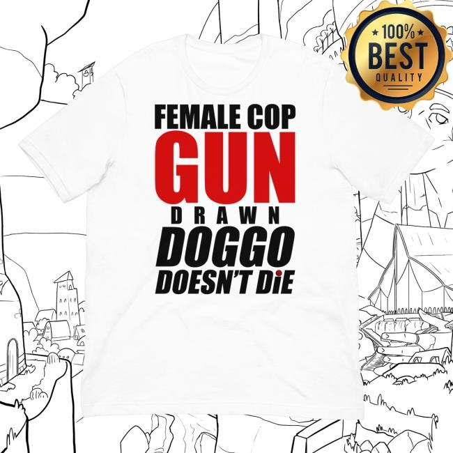 Podawful Softwear Merch Female Cop White Shirts - Tee Shop Pro