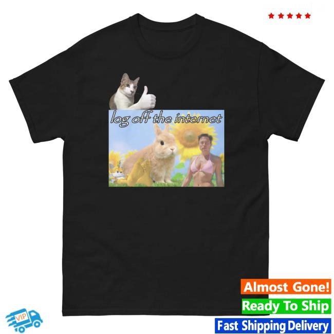 Trending Cringey Tees Merch Log Off The Internet Cringey Shirt - Tee Shop Pro