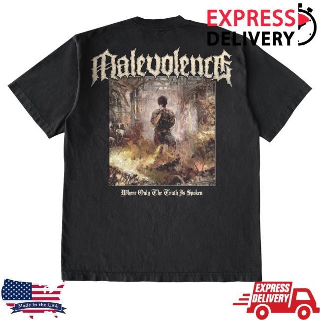 Official Mlvltd Music Merch Malevolence Where Only The Truth Is Spoken Zip Hoodie - Tee Shop Pro