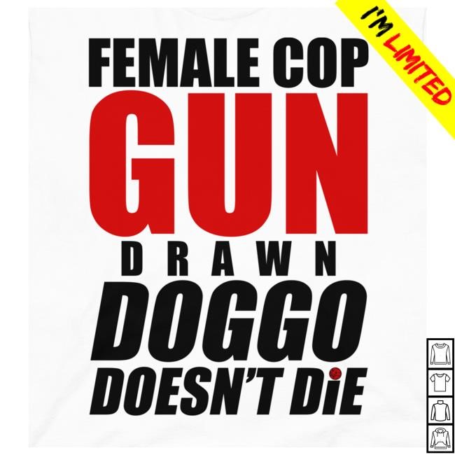Podawful Softwear Merch Female Cop White Shirts - Tee Shop Pro