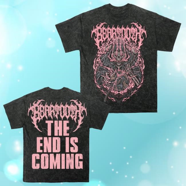 Beartooth Band Merch Shop Store The End Is Coming Dye Hoodie Sweatshirt - Tee Shop Pro