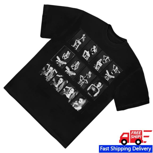 Official Ariana Grande Merch My Everything Tenth Anniversary Photo Reel T-Shirt - Tee Shop Pro