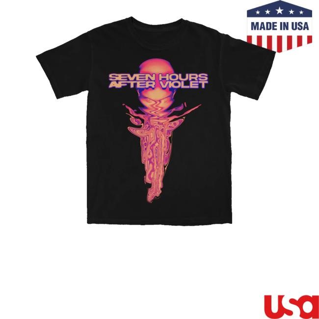 Sumerianrecords Merch Seven Hours After Violet Face Melt Hoodie Sweatshirt - Tee Shop Pro