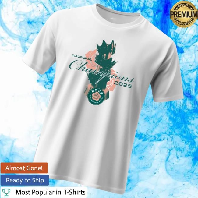 Unrivaled Merch Store Rose Championship Lifestyle White Sweatshirt Unrivaled Rose Inaugural Champions 2025 - Tee Shop Pro