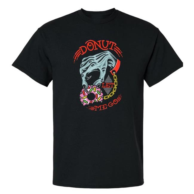 Official A Good Cult Merch Donut Let Me Go Crewneck Sweatshirt - Tee Shop Pro