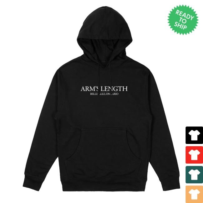 Arm's Length Belleville  Ontario Blessed To Be Home Possessed By My Past Hoodie - Tee Shop Pro