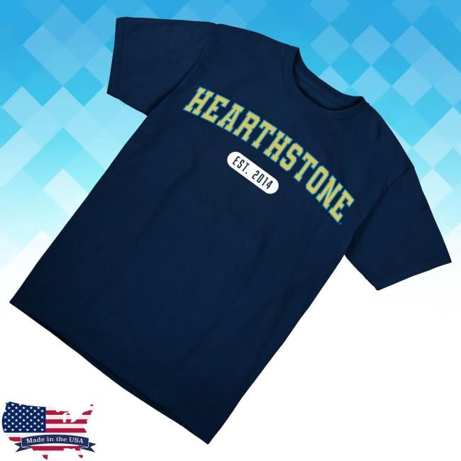 Blizzard Gear Merch Hearthstone Varsity T-Shirt Hoodie Tank Top Sweater And Long Sleeve T-Shirt - Tee Shop Pro