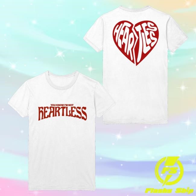 Official You Me At Six Merch Heartless T-Shirt  Hoodie  Tank Top  Sweater And Long Sleeve T-Shirt - Tee Shop Pro