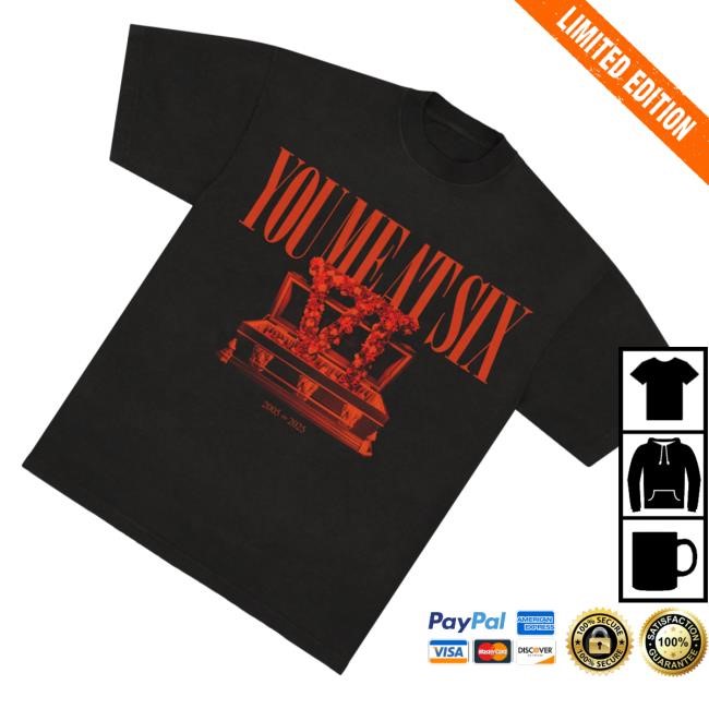 You Me At Six Merch This Is The End Vi Hooded Sweatshirt - Tee Shop Pro