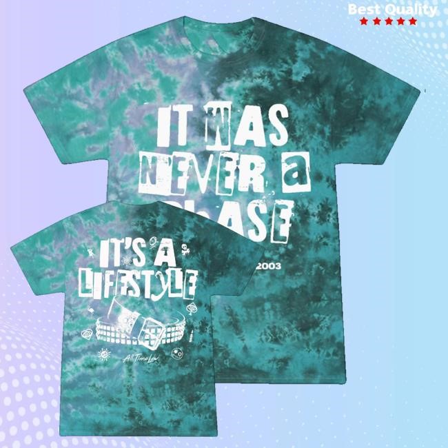 Official All Time Low It Was Never A Phase Shirt - Tee Shop Pro