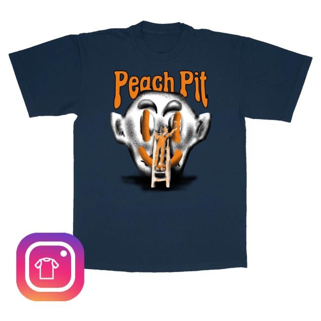 Official Peach Pit Merch Cheezie Long Sleeve Shirt - Tee Shop Pro