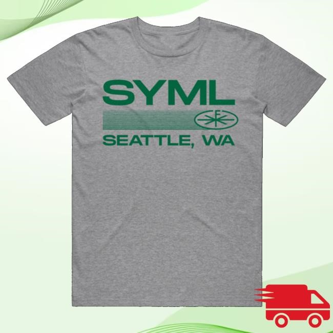 Official Syml Store Seattle Crewneck Sweatshirt Grey - Tee Shop Pro