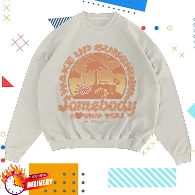 Trending All Time Low Store Merch Somebody Loves You Crewneck - Tee Shop Pro