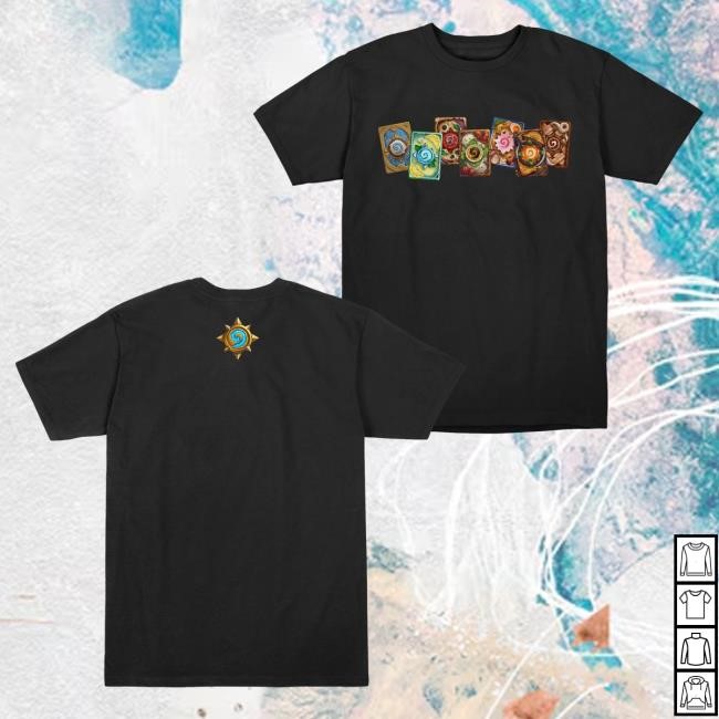 Trending Blizzard Gear Merch Hearthstone Food Card Back Hoodie - Tee Shop Pro