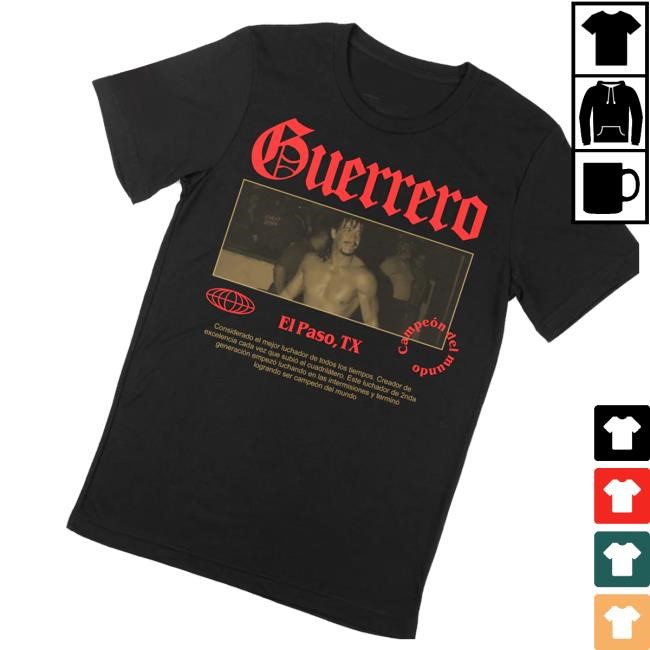 Official Suplex Apparel Splx X Guerrero Classic Shirt - Tee Shop Pro