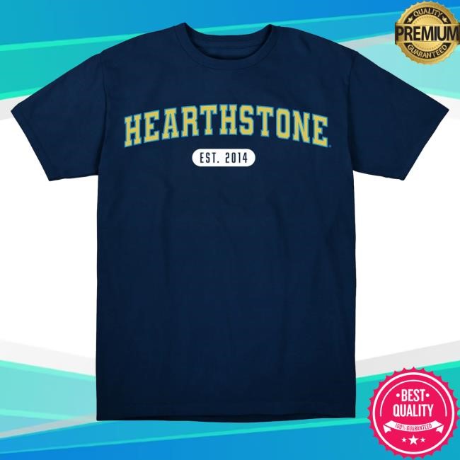 Blizzard Gear Merch Hearthstone Varsity T-Shirt Hoodie Tank Top Sweater And Long Sleeve T-Shirt - Tee Shop Pro