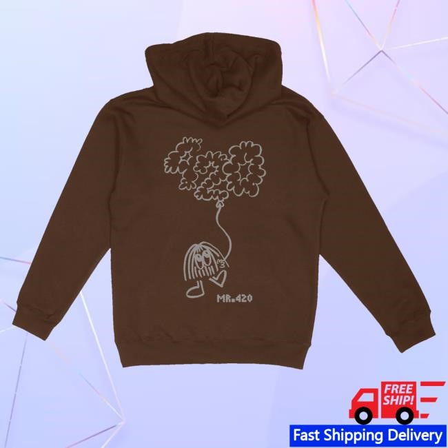 Official Peach Pit Merch Mr. 420 Crewneck Sweatshirt - Tee Shop Pro