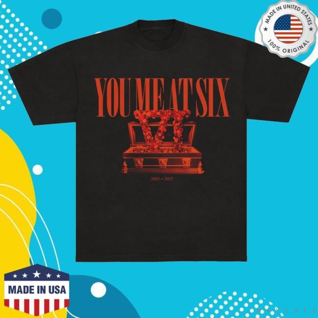 You Me At Six Merch This Is The End Vi Hooded Sweatshirt - Tee Shop Pro