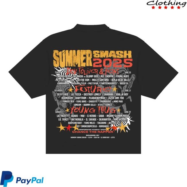 The Summer Smash Merch Store I Survived Black Hooded Sweatshirt - Tee Shop Pro