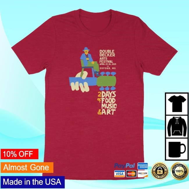 Official 2025 Double Decker Squarestock New Shirt - Tee Shop Pro