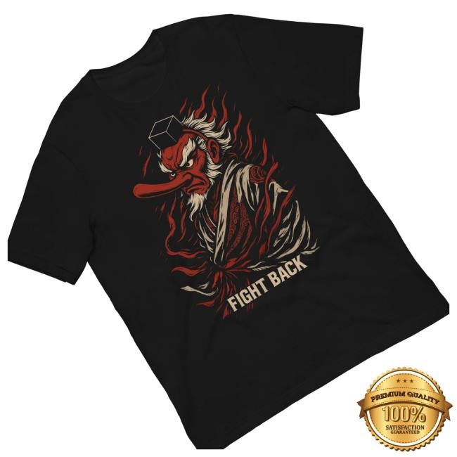 Official Fight Back Podcast Merch Shop Store Tengu Fight Back Tee Shirt - Tee Shop Pro