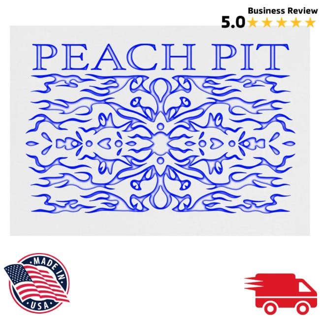 Peach Pit Merch Holly Lamb Blue Long Sleeve Shirt - Tee Shop Pro