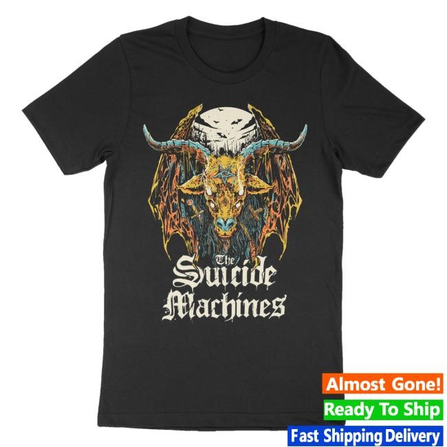 Official The Suicide Machines Baphomet Hoodie  Sweatshirt - Tee Shop Pro