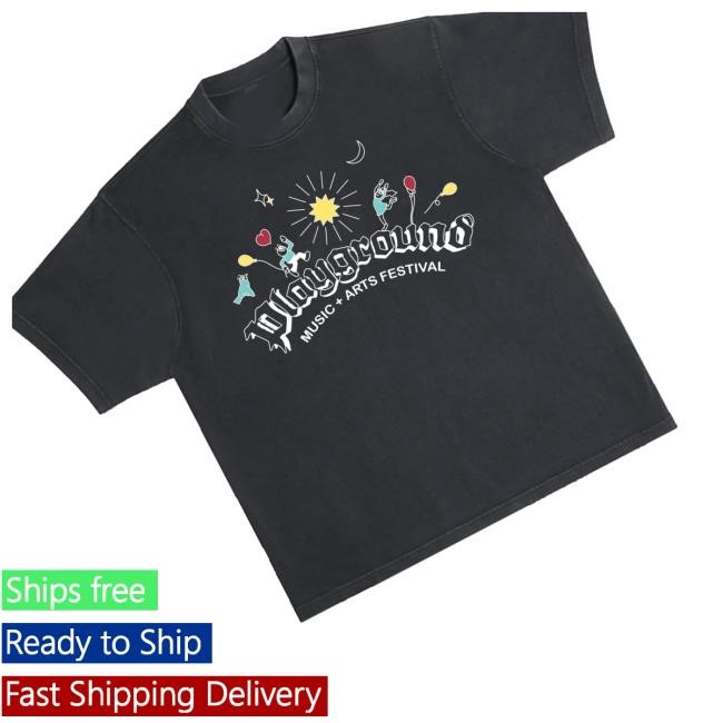 Official Flipturn Merch Shop Store Playground 2025 Festival T Shirt - Tee Shop Pro