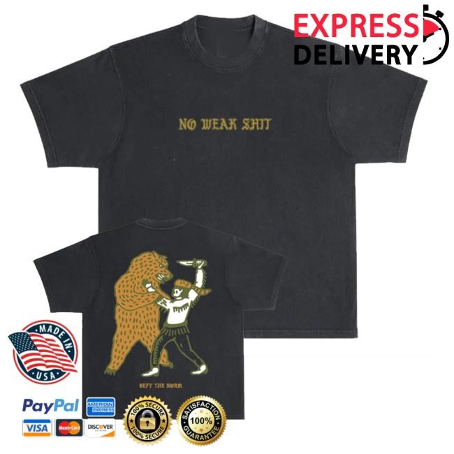 Official Wedefy The Norm Merch Shop Store No Weak Shit Boxy Tank Top - Tee Shop Pro