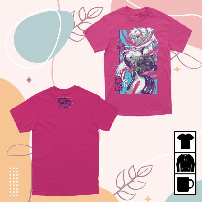 Gamer Supps Merch Waifu Zip Hoodie Stick Shift - Tee Shop Pro