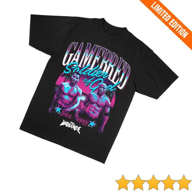 Gamebred Soldier Of God Masvidal X Romero Hooded Sweatshirt - Tee Shop Pro