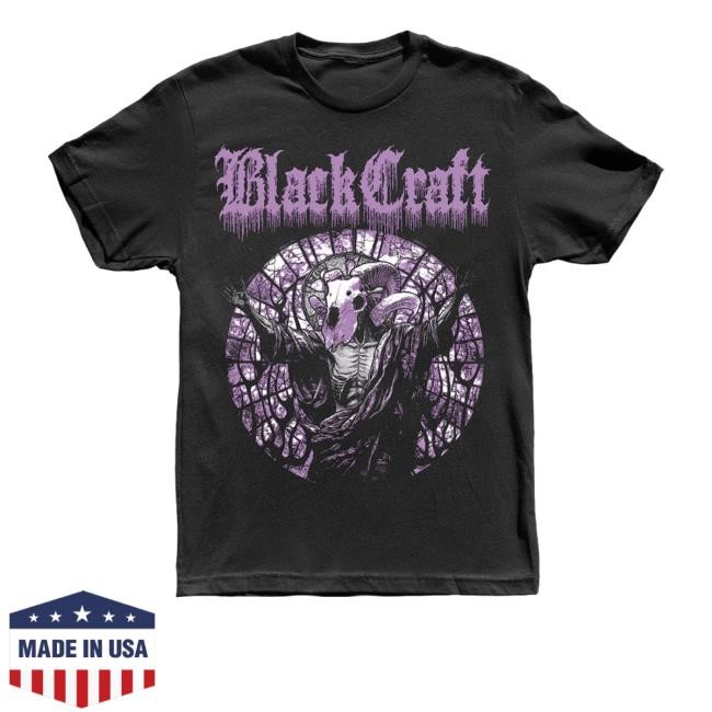 Blackcraft Cult Merch Store Purple Stained Glass T-Shirt  Hoodie  Tank Top  Sweater And Long Sleeve T-Shirt - Tee Shop Pro