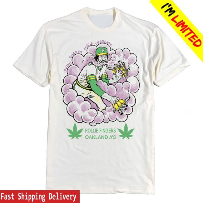 Official United Snakes Press Home Merch Shop Store Rollie Fingers Tee - Tee Shop Pro