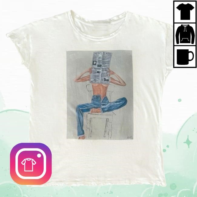 Trending Shonna Drew Merch News Flash Distressed T-Shirt  Hoodie  Tank Top  Sweater And Long Sleeve T-Shirt - Tee Shop Pro