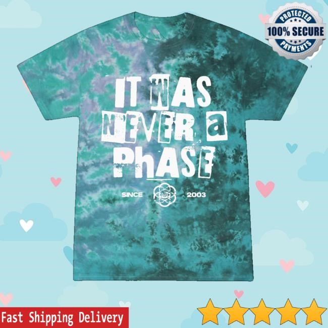 Official All Time Low It Was Never A Phase Shirt - Tee Shop Pro
