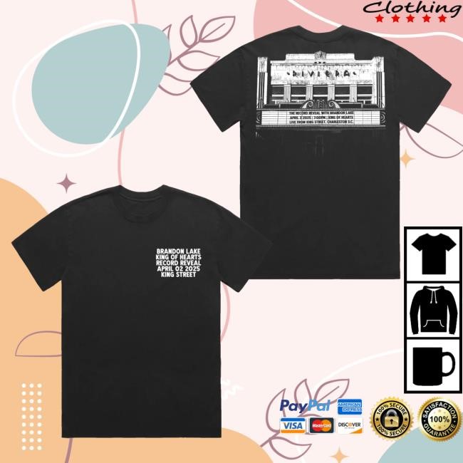 Trending Brandon Lake Merch Riviera Theater Reveal Long Sleeve Shirt - Tee Shop Pro