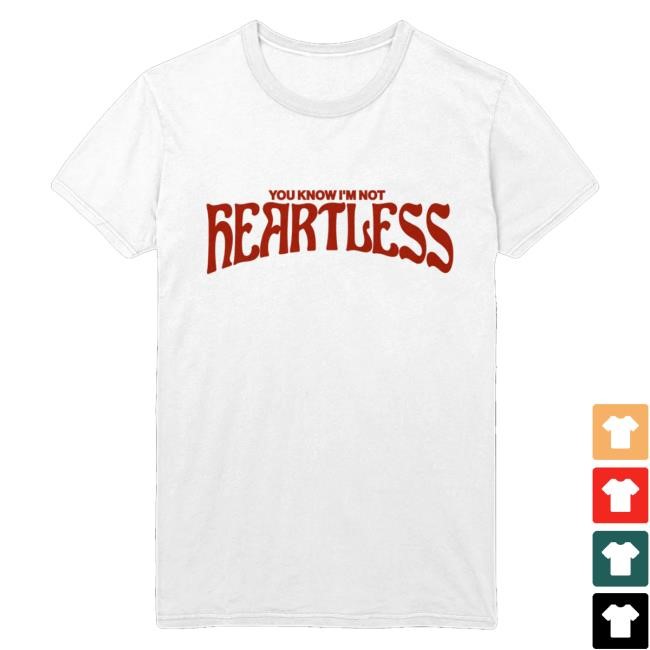 Official You Me At Six Merch Heartless T-Shirt  Hoodie  Tank Top  Sweater And Long Sleeve T-Shirt - Tee Shop Pro